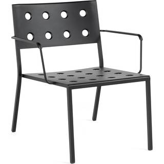 HAY - Balcony loungestol - havestol med armlæn - Anthracite