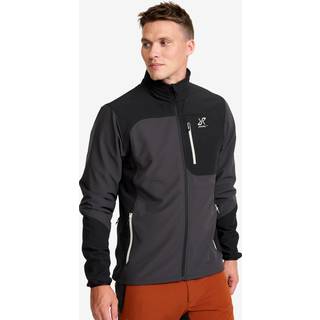 Ridge Trek Stretch Jacket Herre Black/Anthracite, Størrelse:L - Jakker > Softshelljakker