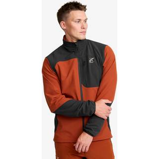 Ridge Trek Stretch Jacket Herre Rusty Orange/Anthracite, Størrelse:2XL - Jakker > Softshelljakker