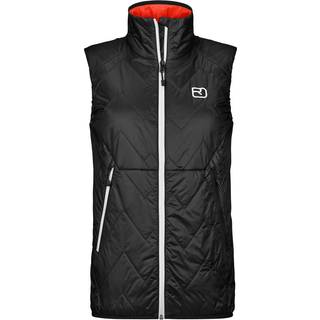 Ortovox Women's Swisswool Piz Vial Vest Uldvest Damer størrelse XL farve sort