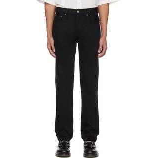 Nudie Jeans Lean Dean Jeans Dry Ever Black