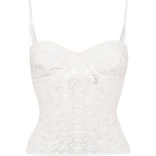 Ami Paris V-neck camisole top - white - L