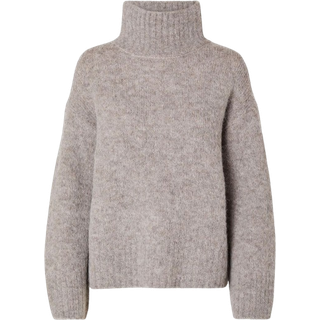 Slfgabella Ls Knit High-neck
