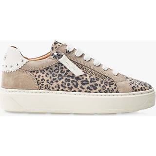 Moda in Pelle Moda in Pelle Leopard Print Baudry Scalloped Counter Slab Trainers