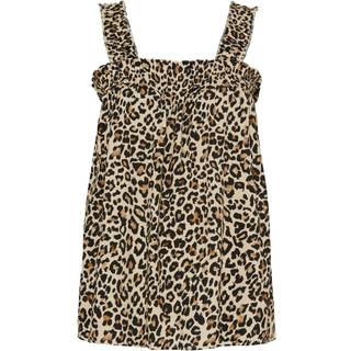 Marta Du Chateau dame top MdcEmmeline - Beige Leo - S/M