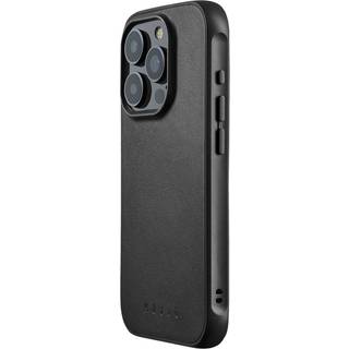 Mujjo Shield Cover (iPhone 15 Pro) - Sort