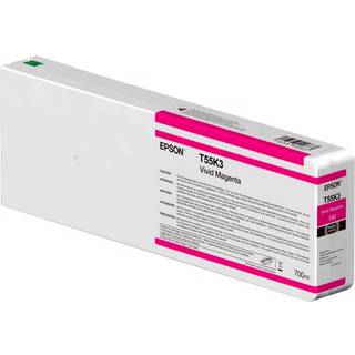 Epson Vivid Magenta T55K3 - 700 ml blækpatron