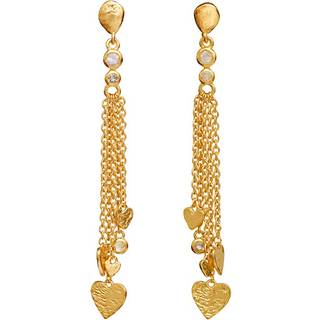 Lolly Øreringe, 18ct Gold Plated