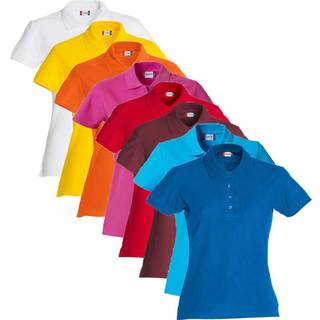 Clique 28231 Basic Polo Ladies burgundy XS