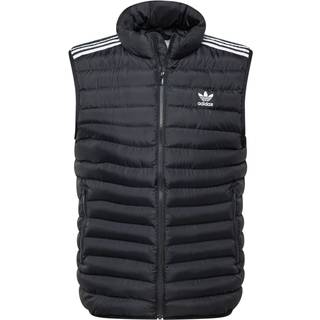 Polstret vest - Black / White - XS