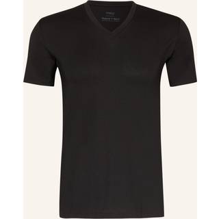 Mey Herren T-Shirt schwarz Mikrofaser/Funktion unifarben