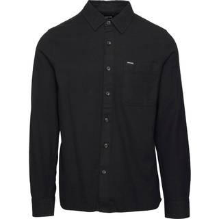 Brixton Hasting LW Flannel Skjorte Herrer størrelse XL farve sort/blå