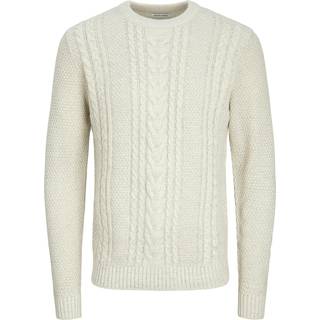 Jack & Jones Kabelstrik Rund hals TrøjeMiddel