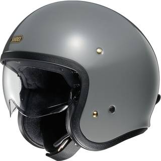 Shoei J.O Basalt Grey Jet-hjelm grå S