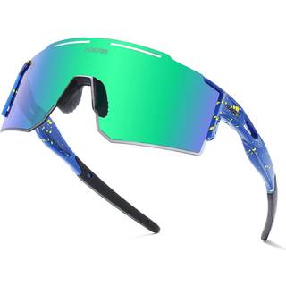 Rinkuolyo Sports polariserede solbriller til m?nd og kvinder Viper solbriller til cykelk?rsel