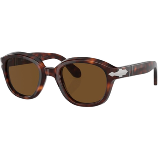 Persol Kvinde PO0060S 24/57 Solbriller Acetat Skildpadde Marrone Pantos Polariseret