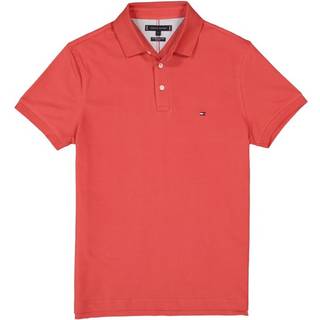 Tommy Hilfiger Herren Polo-Shirt rot Slim Fit