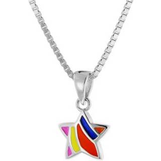 trendor 41681 Kinder-Halskette Silber 925 Collier mit Stern-Anhänger