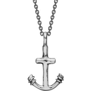 By Birdie Middleton Silver Anchor Herrevedhæng i Sterling Sølv