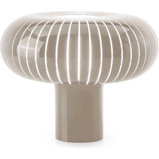 Kartell bordlampe Teresa, duegrå, Ø 50 cm, PMMA