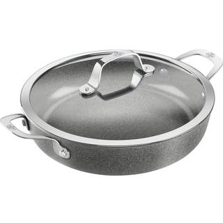 BALLARINI Salina Serveringspande Med låg, 28 cm, Aluminium, Titanium forstærket keramisk non-stick-belægning