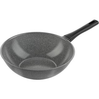 ZWILLING Terreno Plus Wok, 28 cm, Aluminium, Titanium forstærket keramisk non-stick-belægning