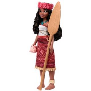 Mattel Disney Moana 2 Singing Adventure Moana Doll med signaturudstyr og tilbehør synger var tilbage på engelsk