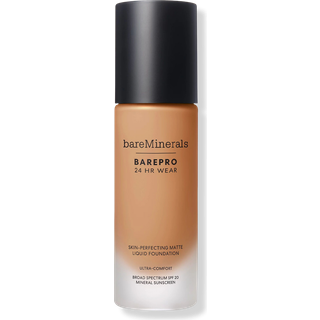 bareMinerals BarePro 24H Matte Liquid Foundation Medium Deep Medium Deep 40 Neutral - 30 ml