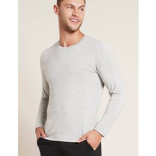Boody Men s Long Sleeve Crew T-shirt Light Marl - 1 stk