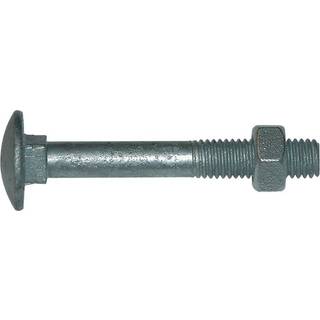 NKT bræddebolt vfz. m/møtrik M8x30 100stk/pk 139140 maxipak