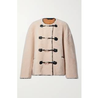 Toteme Shearling jacket - beige - XS/S