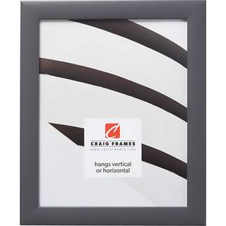 Craig rammer moderne billedramme 8 x 12 tommer grå