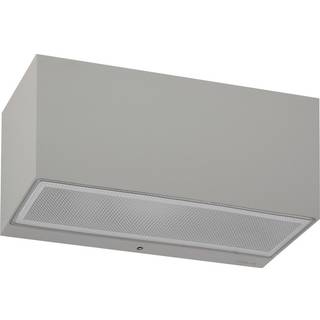 Norlys - Asker Big LED Udendørs Væglampe 8,4W Aluminium