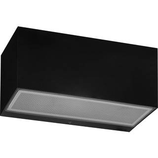 Norlys - Asker Big LED Udendørs Væglampe 13,7W Sort