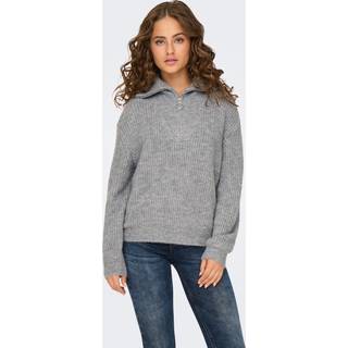ONLY dame strik ONLBAKER - Medium grey melange - S