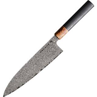 Satake Omo Kokkekniv 21 Cm - Kokkeknive Stål Brun - SOMO13