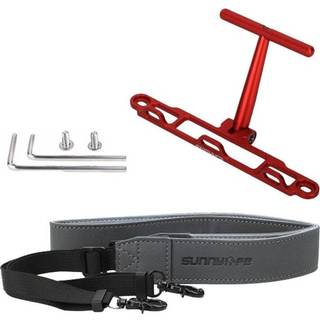 Sunnylife Mount with strap for DJI RC / RC 2 controller (red) ZJ764-R