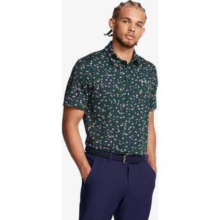 Under Armour Under Armour Navy Golf Playoff 3.0 Printed Polo Shirt