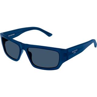 Balenciaga Mand BB0366S 003 Solbriller Acetat Blå Blå Firkantet