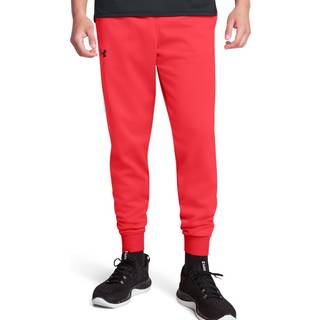 Bukser Under UA Armour Fleece Joggers-RED 1373362-713 Størrelse S
