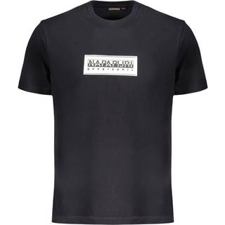 Napapijri Napapijri Box 100% Cotton Short Sleeve Black T-Shirt