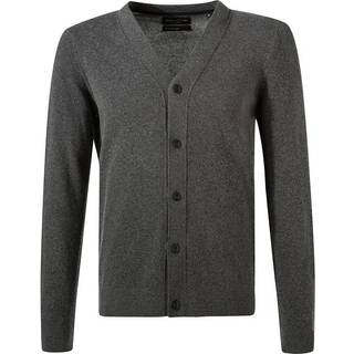 Marc O'Polo Herren Cardigan grau meliert
