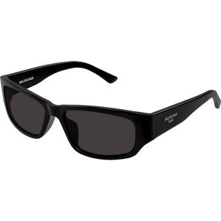 Balenciaga Unisex BB0368SK 001 Solbriller Acetat Sort Grå Firkantet