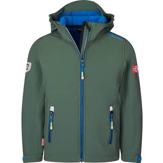 Trollkids Kid's Trollfjord Jacket Softshelljakke Børn størrelse 176 farve olivengrøn