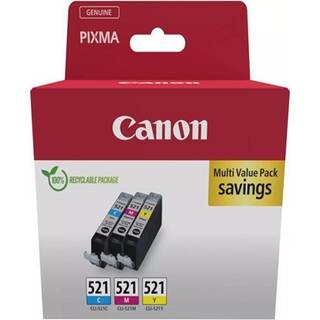 Canon CLI 521 C/M/Y Multi pack - Blækpatron Cyan