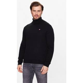 NAPAPIJRI Herren Rollkragenpullover schwarz unifarben
