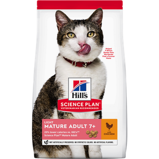 Torrfoder Hill's Science Plan Katt Mature Light Kyckling 7 kg