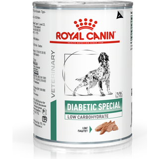 Royal Canin Weight Management Diabetic Special Low Carb Loaf Can Vådfoder Til Hunde - 12x410 g