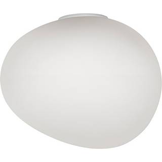 Foscarini Gregg piccola væglampe, hvid IP44