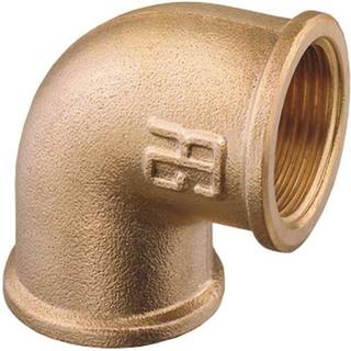 Rørvinkel Guidi 90° Elbow Female/Female, messing, vinklet 90°, 3/8" G (BSP) (indvendig) til 3/8" G (BSP) (indvendig)